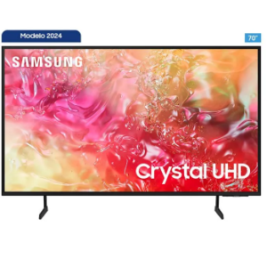 TELEVISOR SAMSUNG 70" Cristal UHD 4K SMART TV, UN70DU7000