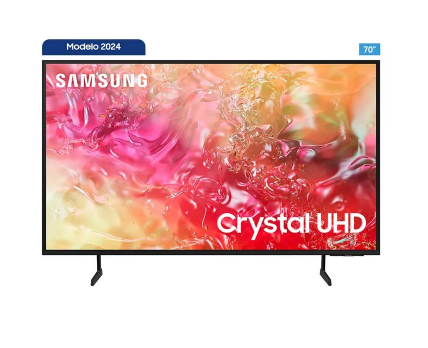 TELEVISOR SAMSUNG 70" Cristal UHD 4K SMART TV, UN70DU7000