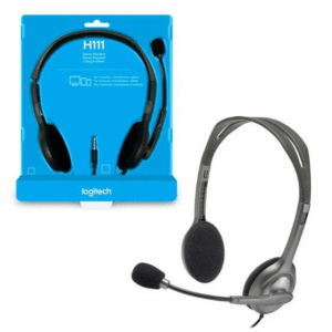 DIADEMA LOGITECH H111 STEREO SILVER