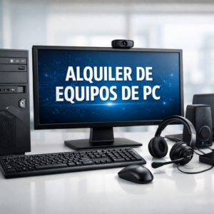 Servicio de alquiler de equipos
