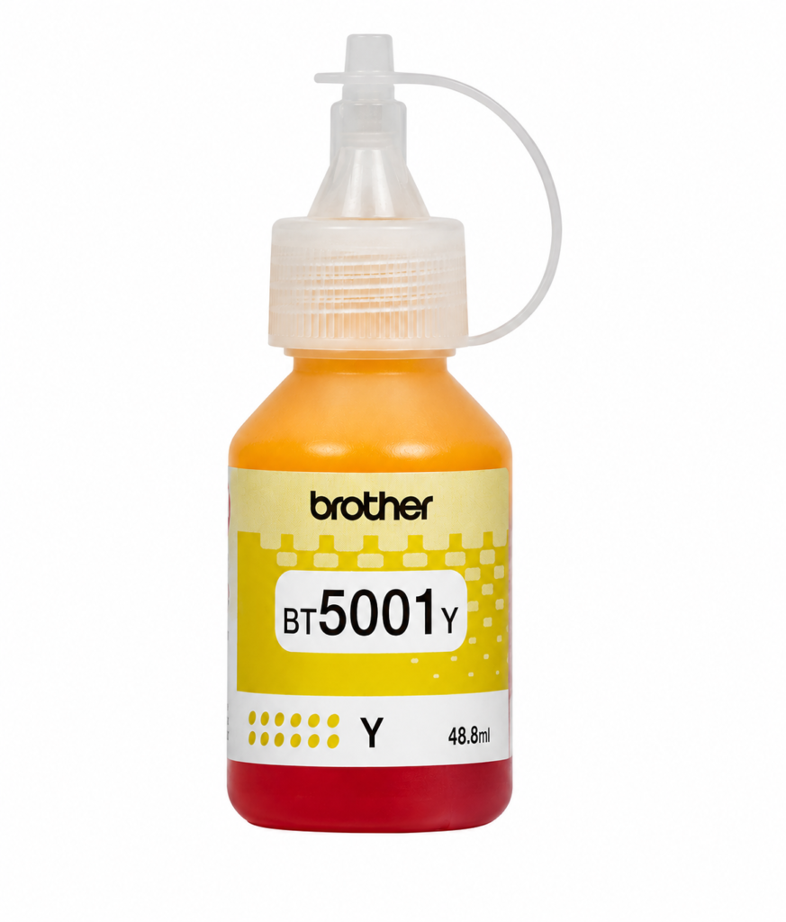 BROTHER BOTELLA DE TINTA BT5001Y YELLOW