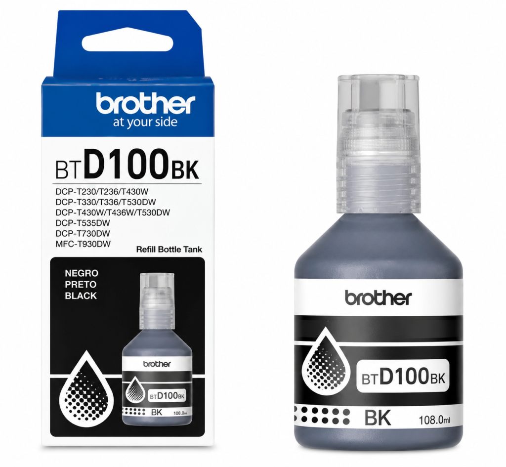BROTHER BOTELLA DE TINTA BTD100BKMEX NEG