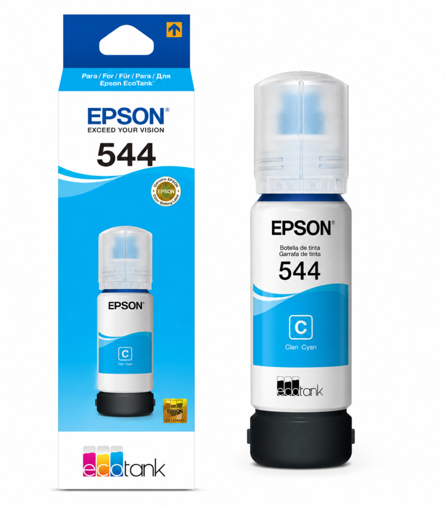 BOTELLA DE TINTA EPSON T544 CYAN 7.500 P