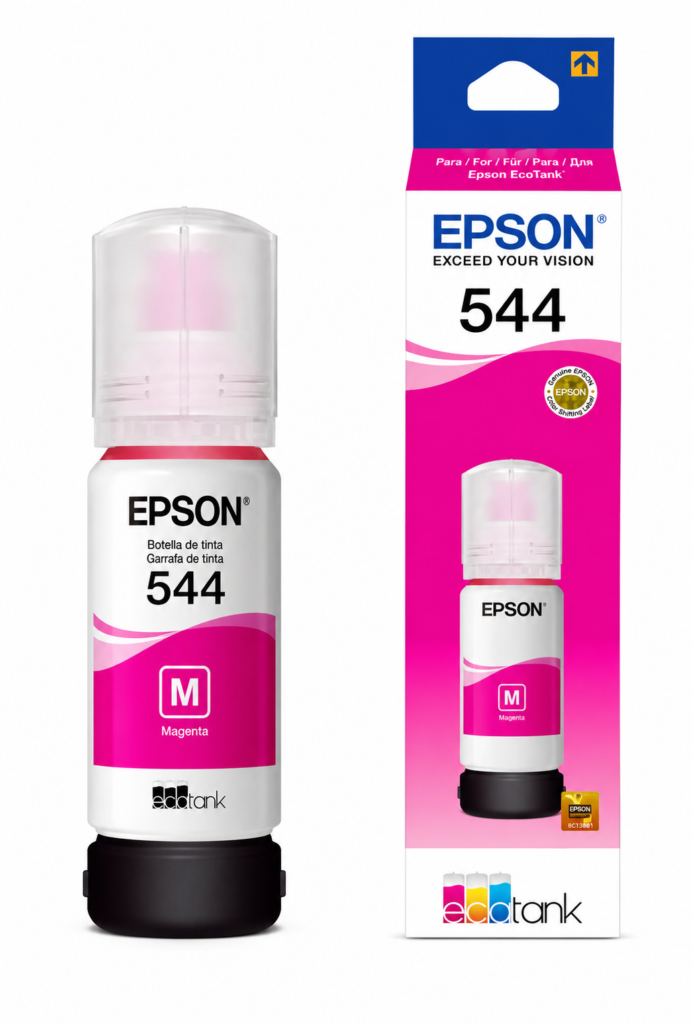 BOTELLA DE TINTA EPSON T544 MAGENTA 7.50