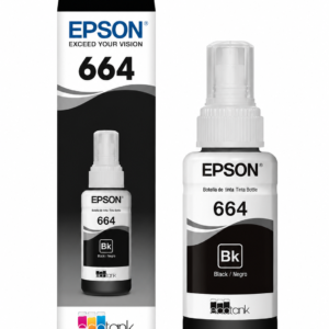 BOTELLA DE TINTA EPSON T664 NEGRO 4.500