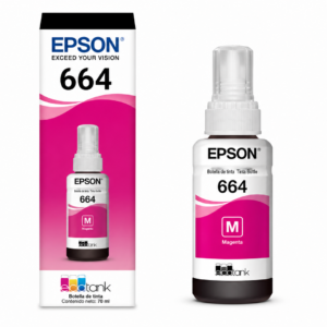 BOTELLA DE TINTA EPSON T664 MAGENTA 7.50
