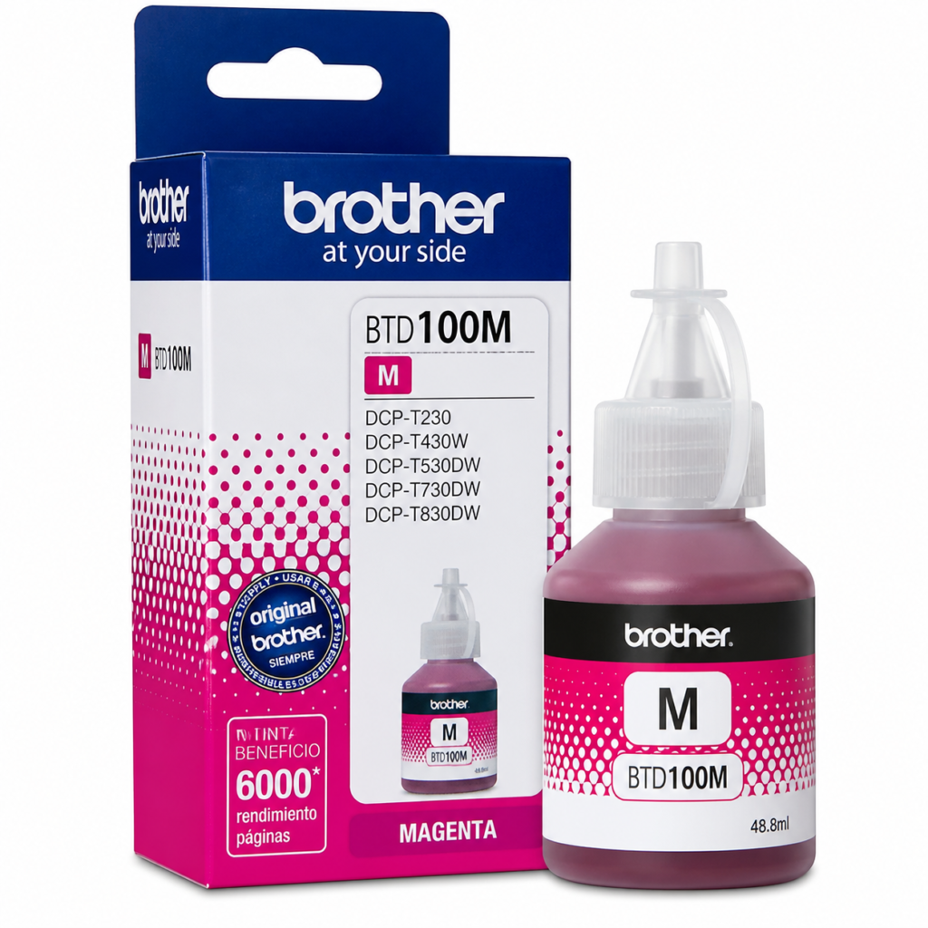 BROTHER BOTELLA DE TINTA BTD100MMEX MAGE