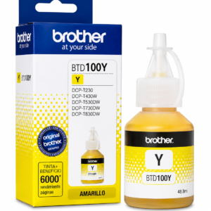 BROTHER BOTELLA DE TINTA BTD100YMEX YELL