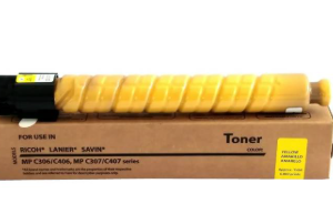 TONER RICOH MPC306/307/406 Yellow, 6.000