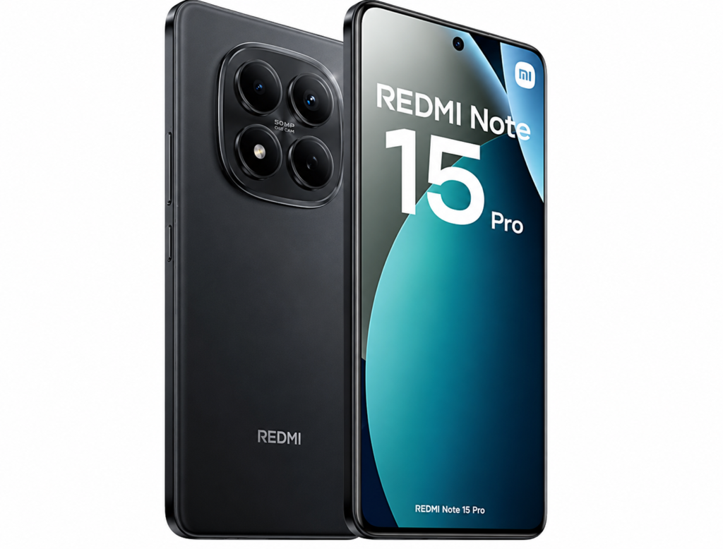 Xiaomi Redmi Note 15 Pro – Pantalla 6.77" Negro