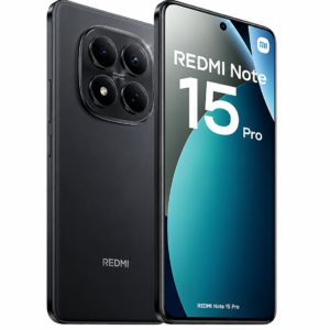 Xiaomi Redmi Note 15 Pro – Pantalla 6.77" Negro