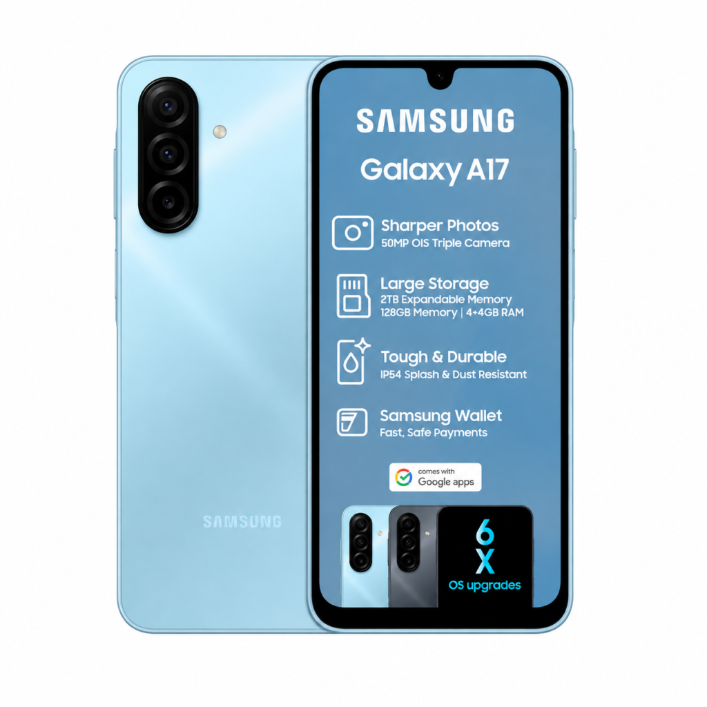 Samsung Galaxy A17 4G 256GB 8GB Light Blue